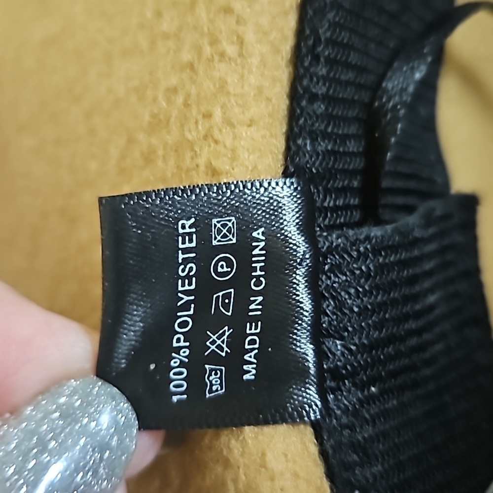 Felt Hat Wide Brim by CoG Tan with Black Ribbon VGUC - Picture 4 of 12